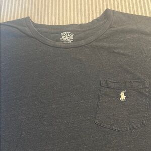 Mens Polo Ralph Lauren Dark Blue Heather Short Sleeve Tee T Shirt  4XB XXXXL